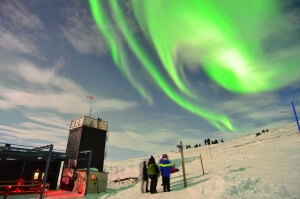 Celebrating Under The Northern Lights