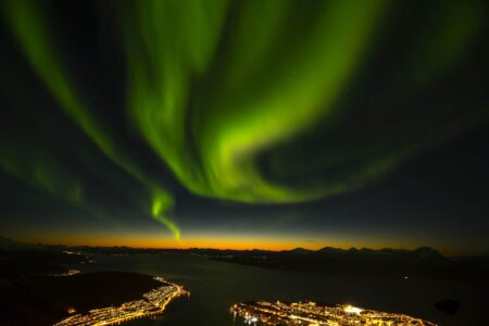 Northernmost Cities Under The Northern Lights [Infographic]