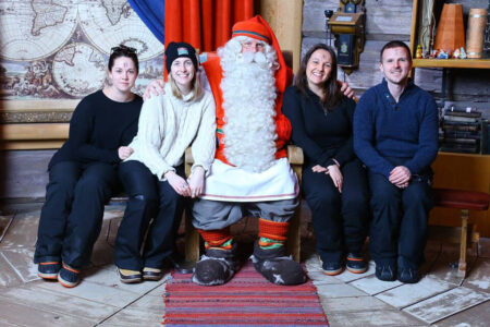 Santa, Snow and Sunshine in Finnish Lapland