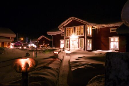 Lapland Guesthouse | Luxury Winter Holidays in Sweden | Swedish Lapland | Luxury Log Cabins | Travel with Off The Map