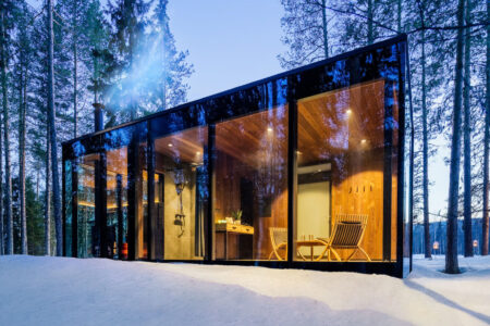 Loggers Lodge Luxury Glass Cabin in Sweden | Luxury Spa Holiday in Sweden Travel with Off The Map Travel
