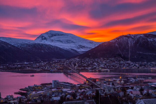 Positioned well within the Arctic Circle, Tromsø is your perfect northern base for a winter city escape. Travel with Off the Map.