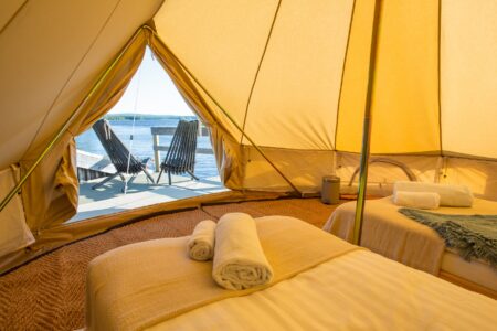 The Floating Camp Swedish Lapland - Travel with Off The Map