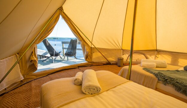 The Floating Camp Swedish Lapland - Travel with Off The Map