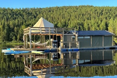The Floating Safari Camp | Swedish Lapland | Travel with off The Map