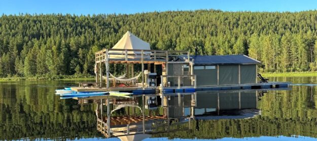 The Floating Safari Camp | Swedish Lapland | Travel with off The Map