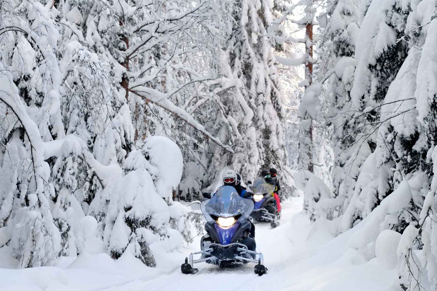 Snowmobiling in Abisko | Travel with Off The Map