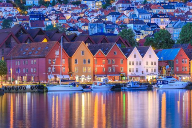 Bryggen House, Bergen, Norway - Fjord Views and Mountains - Travel with Off The Map