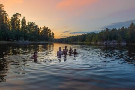Wild Swimming in Sweden: Enjoying the Lakes Before the Winter Freeze