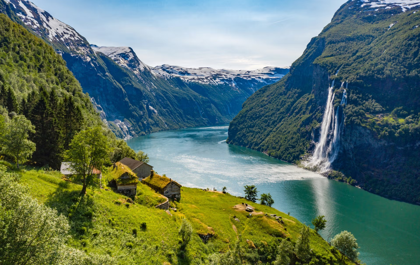 Geiranger fjord cruise
