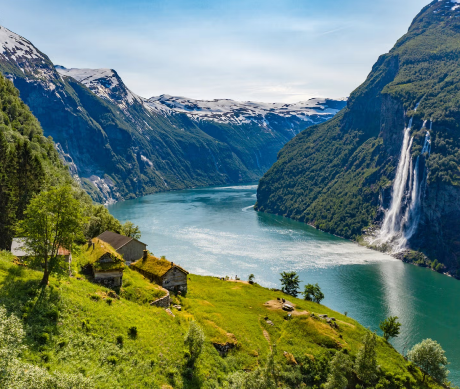 Geiranger fjord cruise